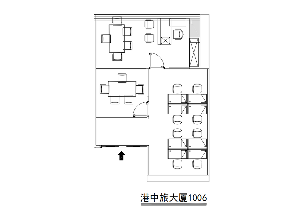 港中旅大廈 🎀 1006｜超高性價比・2+1